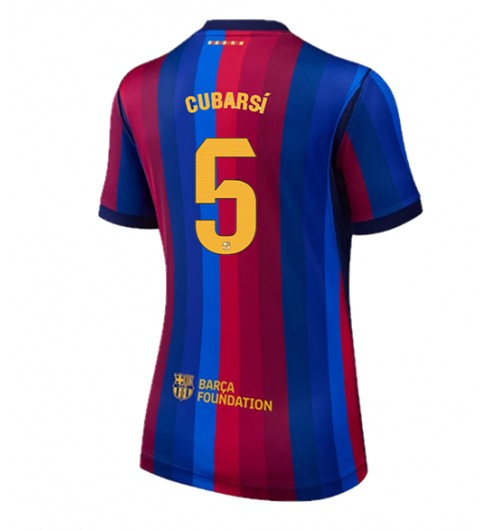Barcelona Pau Cubarsi #5 Domácí Dres pro Dámské 2026-27 Krátký Rukáv Barcelona Pau Cubarsi #5 Domácí Dres pro Dámské 2026-27 Krátký Rukáv